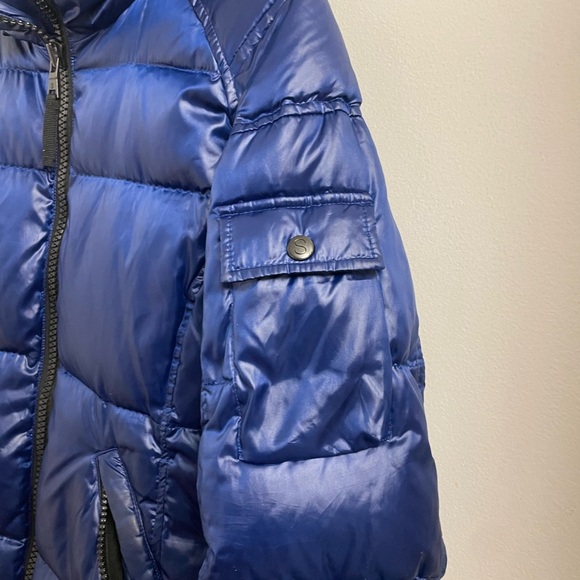 Blue puffer jacket - Picture 2 of 5